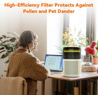 AIRROMI Air Purifier for Bedroom Home, HEPA Filter, Covers Upto 549 Ft² - Image 7
