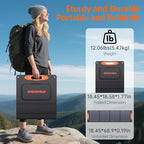 N-Type 16BB 120W Portable Solar Panel - Image 2