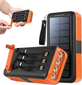 Solar Charger Power Bank 63200mAh, Portable Charger by boogostore