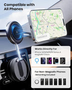 2026 Upgraded 360° Vacuum Magnetic Car Phone Holder - Image 7