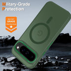 Magnetic for Google Pixel 9 Pro XL Case, Shockproof Slim Translucent Matte - Image 6