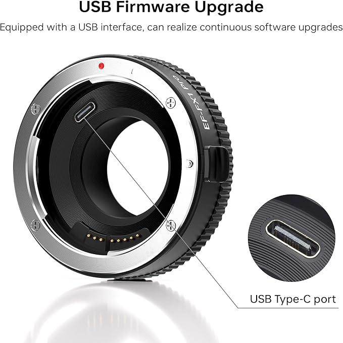 VILTROX EF-FX1 PRO Auto Focus Lens Mount Adapter Converter - Image 6