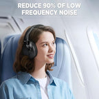 TUINYO Wireless Headphones Noise Cancelling Over Ear Bluetooth Headphones - Image 6