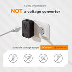 TESSAN International Power Adapter PD 20W, Ultra Thin Universal Adapter - Image 6