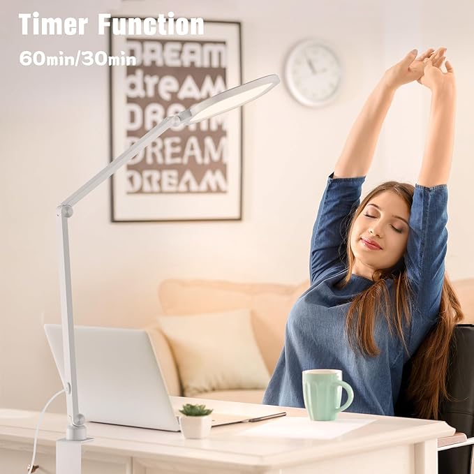LED Desk Lamp for Home Office, 15W Desk Light - Image 6