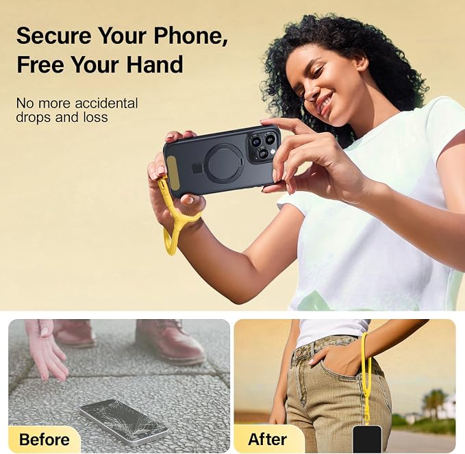 Phone Wrist Strap, Universal Adjustable Hand Wrist Strap Lanyard - Image 2