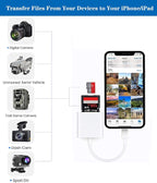 Apple Lightning to SD & TF Card Dual Slot Reader - Image 4