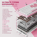 YUNZII B75 PRO Wireless Mechanical Keyboard, 75% Layout - Image 4