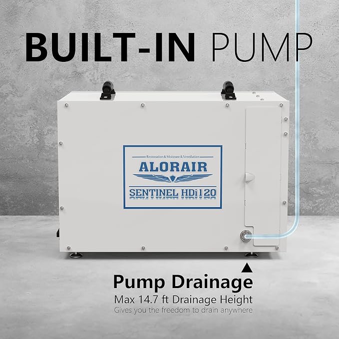 ALORAIR Sentinel HDi120 Commercial Dehumidifier - Image 5