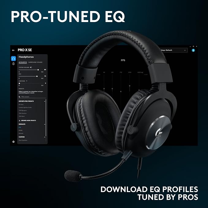 Logitech G Pro X SE Wired Gaming Headset - Image 7