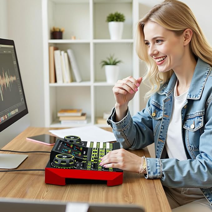 Audio mixer, suitable for live streaming, and gaming on computer/phone; - Image 9