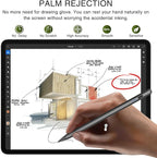Pen for iPad 2018-2025, HATOKU 15 Mins Fast Charging Pencil 1st Gen - Image 4