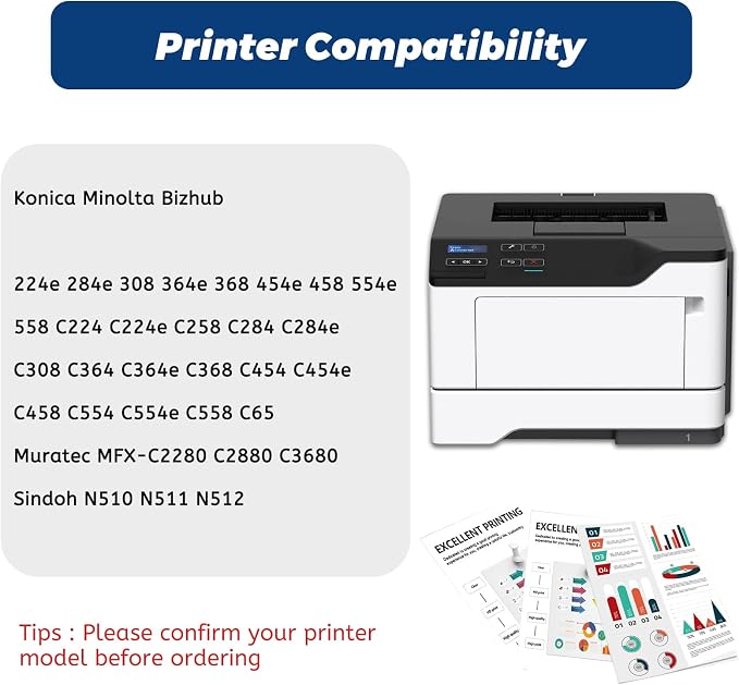 WX-103 WX103 WX 103 Waste Toner Box, A4NN-WY3 Compatible Replacement - Image 2