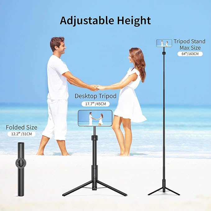 MagSafe Tripod for iPhone 64'' Selfie Stick Phone - Image 6