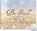 Christian Bible Verses Square Waterproof Mouse Pad Non-Slip Rubber Base by DUADELI