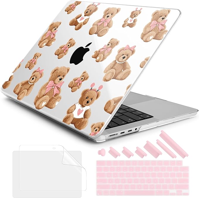DONGKE for M4 MacBook Pro 16 Inch Case 2024 2023 2021 A3403 A3186 M3 A2991 M2 by DONGKE