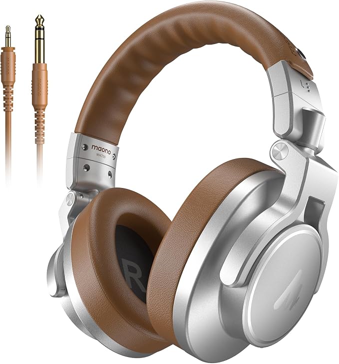 MAONO Professional Studio Monitor & Mixing DJ Headphones by MAONO