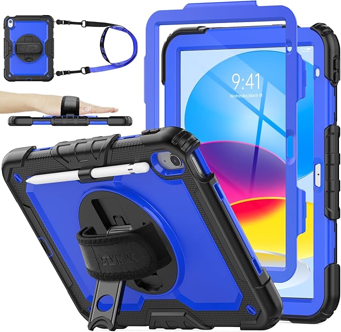SEYMAC stock Case for iPad 11th/10th Generation 11''/10.9'' 2025/2022, by SEYMACstock