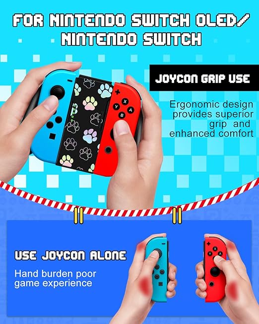 Lotadilo Joy-Con Grip for Nintendo Switch/Switch Oled - Image 2