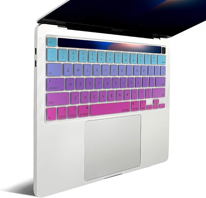 Allinside Keyboard Cover Skin for 2020 MacBook Pro 13 inch A2338 M1 A2251 A2289 - Image 6