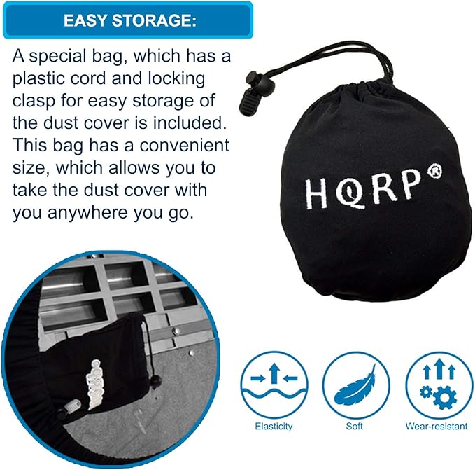 HQRP Elastic Dust Cover w/Bag compatible - Image 5