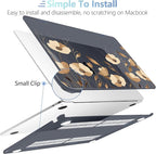 MEEgoodo Case for M4/M3/M2 MacBook Air 13.6 inch Case 2025 2024 2022, Fit Model - Image 4