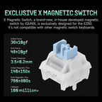 IQUNIX EZ80 RS Magnetic Switch Hall Effect Gaming Keyboard - Image 3