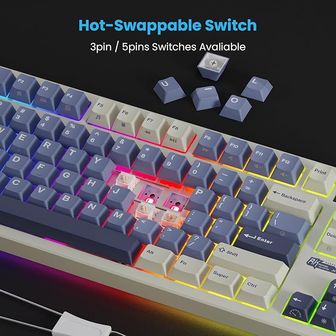 RK ROYAL KLUDGE S85 Wireless Mechanical Keyboard - Image 3