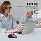 TECKNET Wireless Mouse Silent 4800 DPI Computer USB A & Bluetooth Mouse 6 - Image 5