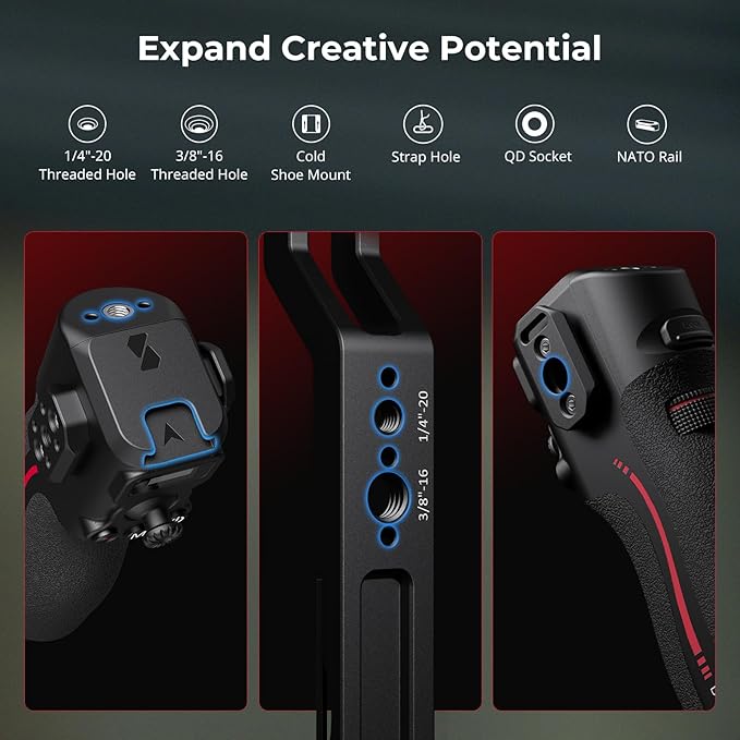 SMALLRIG Handle with Follow Focus - Image 4