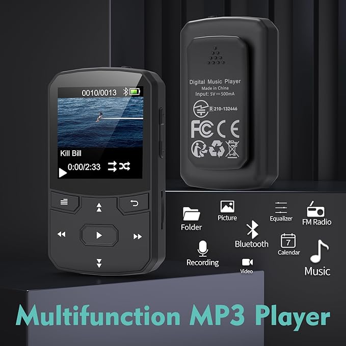 RUIZU 64GB Clip MP3 Player - Image 6