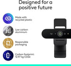 Logitech Brio 4K Webcam, Video Calling, Noise-Cancelling mic, HD Auto Light - Image 9