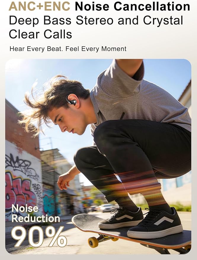 jaddsa Wireless Earbuds, ENC Noise Cancelling, Ear Buds - Image 3