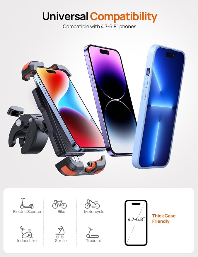 Bike Motorcycle Phone Holder Mount - Image 5