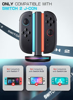 SUPCASE Charging Dock for Nintendo Switch 2 Joy Con, Magnetic Controller Fast - Image 2