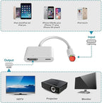 AIRSKY [Mfi Certified Lightning to HDMI Adapter, no Power Needed; Lightning to - Image 3