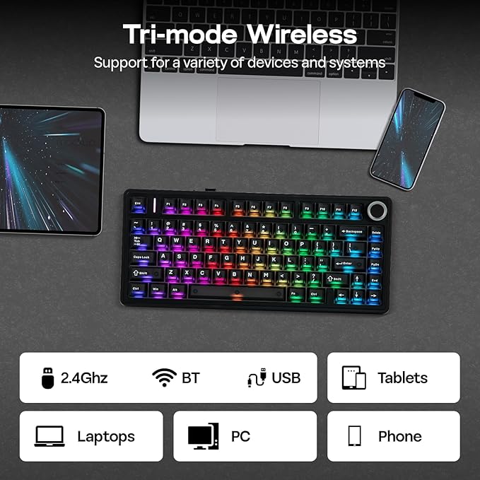 EPOMAKER x Aula F75 Ultra Wireless Gaming Keyboard - Image 5