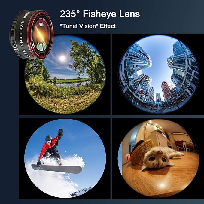 Phone Camera Lens Kit 10 in 1 for iPhone Samsung Pixel Android, 22X Telephoto - Image 2