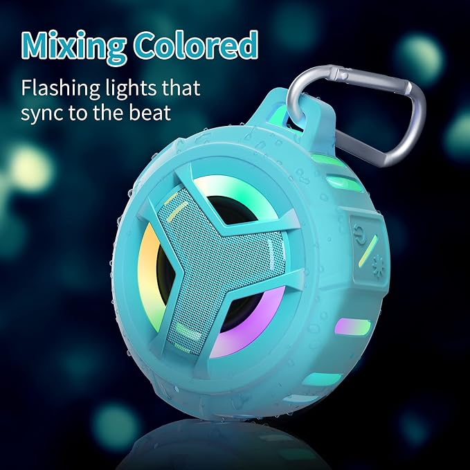 EBODA Waterproof Bluetooth Shower Speaker, IPX7 Floating Portable Wireless - Image 5