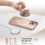 Magnetic Phone Ring Grip Holder, Silicone Finger Loop Grip, Compatible - Image 4