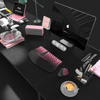 Ergonomic Wireless Keyboard and Mouse Set Wireless Keyboard Silent Mice Set - Image 2