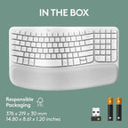 Logitech Wave Keys Wireless Ergonomic Keyboard - Image 10