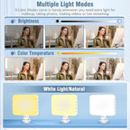 60 LED Portable Selfie Light Video Conference Lighting - Image 3