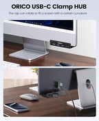 ORICO USB Hub 3.0, Clamp USB Hub - Image 3