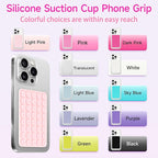 Silicone Suction Phone Case Mount, Non Slip Suction Cup Phone Mount, Phone - Image 2