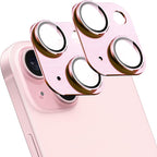 2 Pack Camera Lens Protector for iPhone 15 / iPhone 15 Plus, AR Tempered Glass by SHANG+PIN+JIA