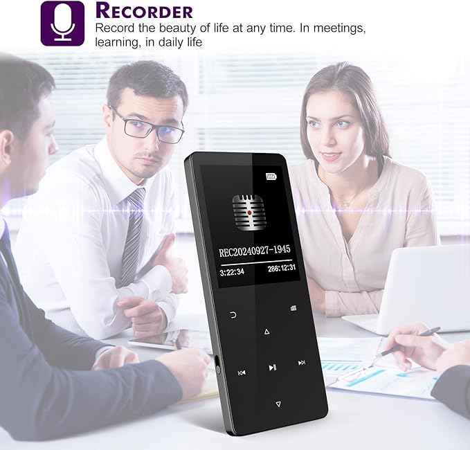 64GB MP3 Player with Bluetooth 5.3 Portable Music Player - Image 6