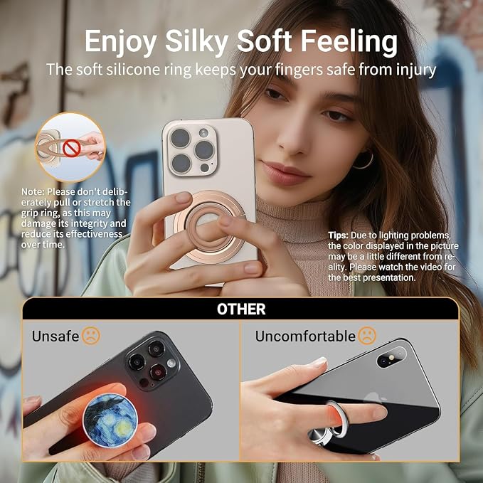 OPSO Magnetic Phone Ring Holder - Image 4