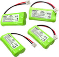 HQRP 4-Pack Battery Compatible by HQRP