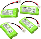 HQRP 4-Pack Battery Compatible by HQRP